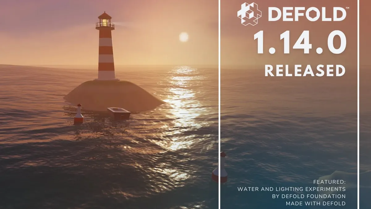 Preview image from the Defold blog post
