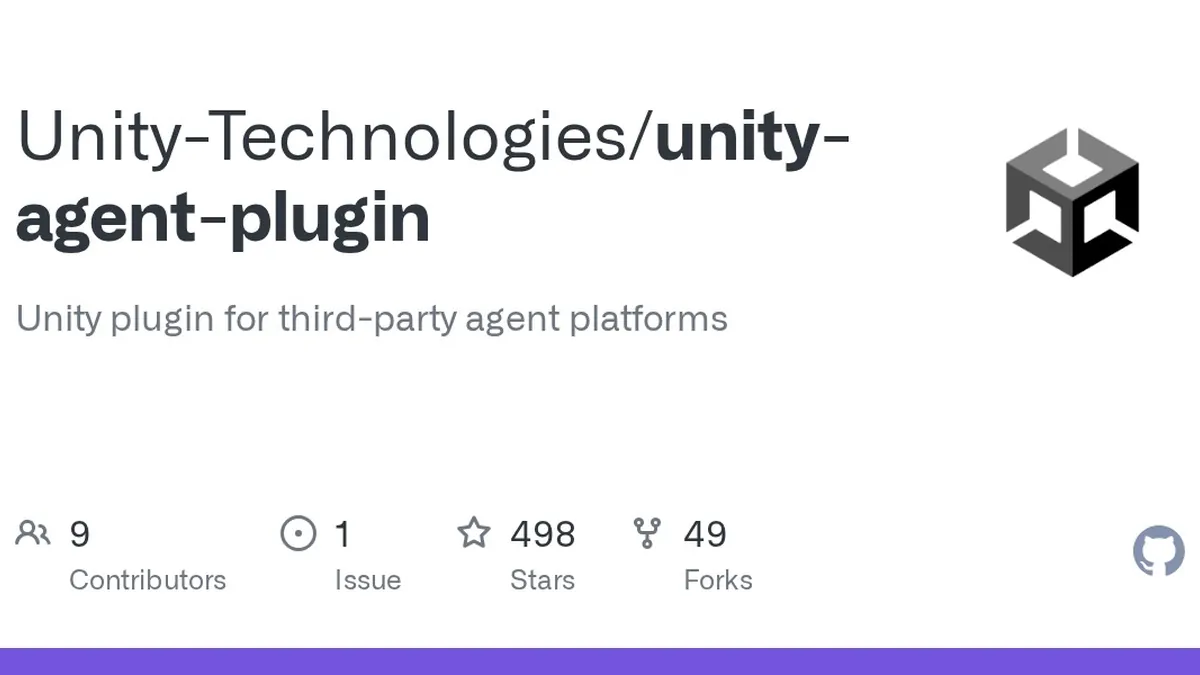 Preview image from the Unity on GitHub post